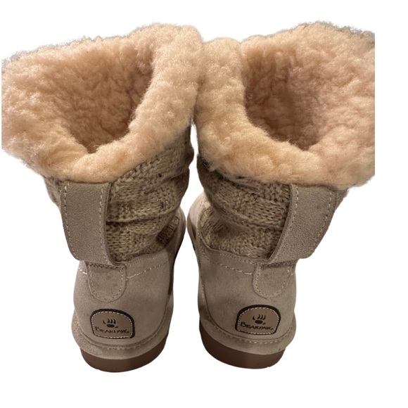 Virginia Winter White Bearpaw Boots Size 9 - Picture 4 of 10